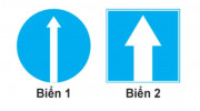 Phân biệt biển báo đi thẳng và đường một chiều để tránh vi phạm khi lưu thông trên phố