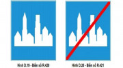 Cách nhận diện biển báo để không mắc lỗi chạy quá tốc độ khi di chuyển trong khu dân cư