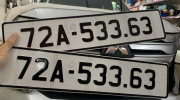 Bộ Công an đề xuất ô tô được gắn 2 biển số: Một biển số ngắn và một biển số dài