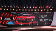 Honda Civic nhận Giải thưởng “Vô lăng Xe phổ thông 2022” tại lễ trao giải Car Choice Awards.