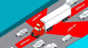 Cẩn trọng với điểm mù ô tô: Nguyên nhân tai nạn và cách phòng tránh