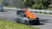 Xe Ford Mustang Dark Horse bị cháy do lỗi từ nhà sản xuất, khách được hoàn 100% tiền mua xe