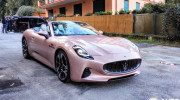 Maserati GranCabrio Folgore bản mui trần lộ diện trên đường phố dù chưa chính thức ra mắt