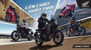 Honda Việt Nam giới thiệu phiên bản mới các mẫu xe CBR650R, CB650R, NX500, CB500 Hornet, CBR500R