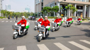 Honda Việt Nam hợp tác cùng Lotteria Việt Nam triển khai Dự án Sử dụng xe điện giao hàng