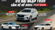 Honda hỗ trợ 220 triệu tiền mặt cho khách mua xe trong tháng 11/2024