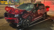 Hyundai Creta móp méo, biến dạng sau tai nạn: Nữ tài xế được hãng đổi xe mới