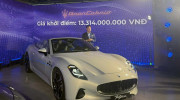 Maserati GranCabrio Folgore trình làng: Xe mui trần thuần điện giá 13,314 tỷ đồng