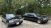 Cận cảnh bộ đôi Mercedes Limousine siêu độc của “Vua cafe” Đặng Lê Nguyên Vũ