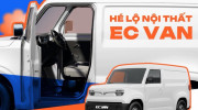 VinFast hé lộ nội thất EC Van: Có màn hình sau vô-lăng