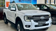 Ford Ranger XLS 2026 âm thầm được cải tiến trang bị: Bản tiêu chuẩn lần đầu có hộp số 10 cấp, giá bán không đổi