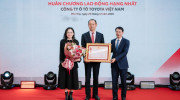 Toyota vinh dự nhận Huân chương Lao động hạng nhất