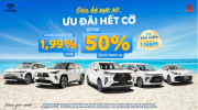 Tiếp tục đà tăng trưởng, Toyota Việt Nam tri ân khách hàng với loạt ưu đãi hấp dẫn