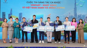 VinFast trao giải cuộc thi sáng tác ca khúc “ VinFast - Khát vọng vì Việt Nam xanh và hùng cường”