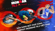 VinFast là đối tác danh hiệu của VinFast Ironman 70.3 Việt Nam 2023