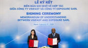 VinFast và Exposure SARL ký Mou thúc đẩy vận tải xanh tại Congo