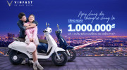 Mua xe máy điện VinFast mùa Valentine, nhận ngay 1 triệu đồng và một năm bảo dưỡng xe miễn phí