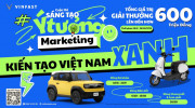 VinFast tổ chức cuộc thi “Kiến tạo Việt Nam xanh”
