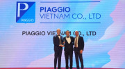 Piaggio Việt Nam được vinh danh 4 năm liên tiếp là 