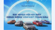 Cộng đồng yêu xe hào hứng “khoe” vé đại nhạc hội VinFast