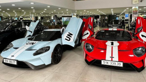 Ford GT trị giá 60 tỷ VNĐ của ông Đặng Lê Nguyên Vũ thay lớp “áo” mới