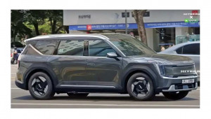 [VIDEO] Kia EV9 2024 bản thương mại bị bắt gặp trên đường phố