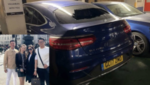 Vợ chồng ca sĩ Tuấn Hưng bị đập vỡ kính xe ở Luân Đôn