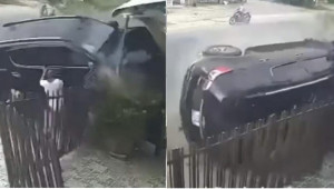 [VIDEO] SUV 7 chỗ Chevrolet mất lái lao vào lề đường khiến 1 người tử vong ở Cà Mau