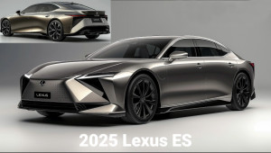 Lexus ES 2025 lộ diện với những thay đổi từ trong ra ngoài