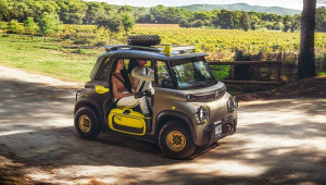 Xe điện mini Citroen My Ami Buggy không cửa