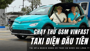 [VIDEO] Lần đầu đi thử Taxi điện VinFast và nghe chính tài xế 