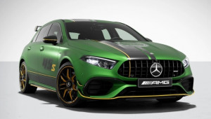 Mercedes-AMG trình làng A 45 S phiên bản giới hạn với màu sơn xanh AMG Green Hell magno bắt mắt