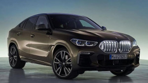 BMW X6 2020 cũng có lưới tản nhiệt lớn hơn nhưng vẫn chưa bằng X7