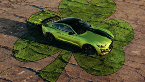 Ford Mustang 2020 khoác áo Grabber Lime nhân Ngày thánh Patriciô