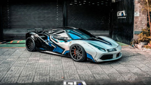 Cận cảnh Ferrari 488 GTB độ Liberty Walk với bộ cánh ấn tượng nhất Việt Nam