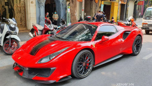 Ferrari 488 Pista Spider độc nhất tại Việt Nam: Thay mâm mới với trị giá ngang một chiếc Kia Morning