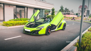 Sài Gòn: Cận cảnh McLaren 650S Spider sở hữu bộ ống xả trị giá hơn 300 triệu đồng