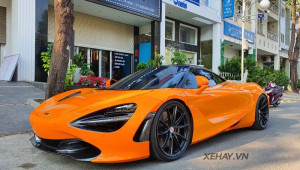 Siêu phẩm McLaren 720S của Cường “Đô-la” lại khoe dáng dưới ánh nắng Sài Gòn