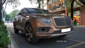 Bất ngờ chạm mặt Bentley Bentayga First Edition trên phố Sài Gòn