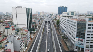 Từ 9-11, ô tô có thể lưu thông trên đường vành đai 2 trên cao Ngã Tư Sở- Ngã Tư Vọng