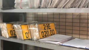 Thúc tiến độ đổi màu biển số xe kinh doanh vận tải trên địa bàn Hà Nội