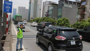 Hà Nội đếm xe ở đường vành đai 3 trên cao để điều chỉnh vận tốc