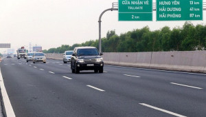Cao tốc Hà Nội- Hải Phòng tạm dừng thu phí thủ công, chỉ thu phí điện tử không dừng từ 0h ngày 5-5