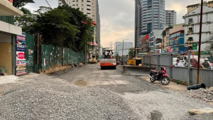 Chấn chỉnh thi công hầm chui nút giao Lê Văn Lương - vành đai 3