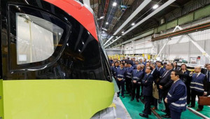 Đoàn tàu tuyến metro Nhổn - Ga Hà Nội có 4 khoang, thiết kế chống được gió mùa