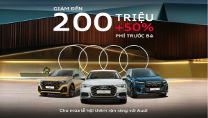 Audi Việt Nam mở rộng đặc quyền với gói hỗ trợ tài chính mới