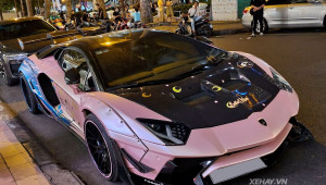 Bản độ Lamborghini Aventador duy nhất tại Việt Nam gây sốt với dàn áo 