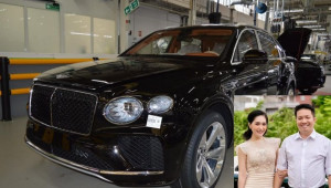 Hotmom Đoàn Di Băng đón tin vui, chồng đại gia tặng hẳn chiếc Bentley Bentayga EWB giá gần 20 tỷ VNĐ