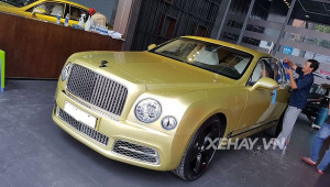 Tóm gọn Bentley Mulsanne EWB màu độc tại Việt Nam