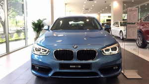 Ngắm BMW 118i chính hãng mới khoác áo Seaside Blue 